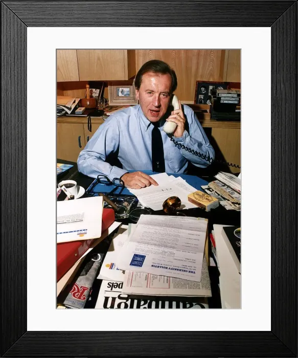 Framed Print : David Frost TV Presenter Framed Print : David Frost TV Presenter