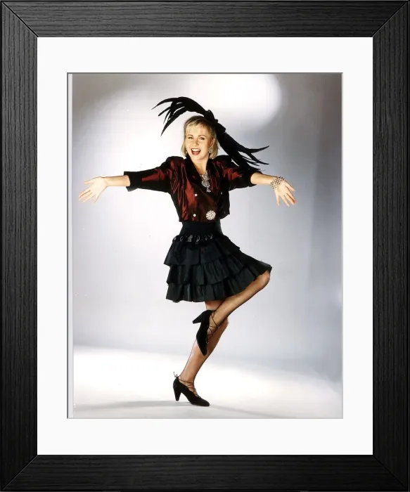 Framed Print : Sarah Greene TV Presenter Framed Print : Sarah Greene TV Presenter
