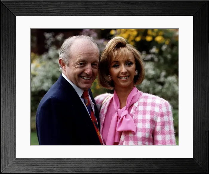 Framed Print : Paul Daniels with his wife Debbie McGee