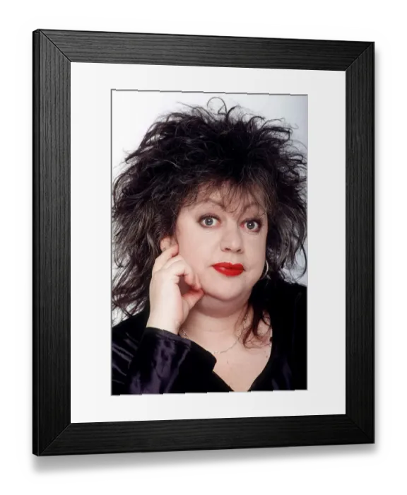 Framed Print : Jo Brand comedian - January 1996 A©mirrorpix
