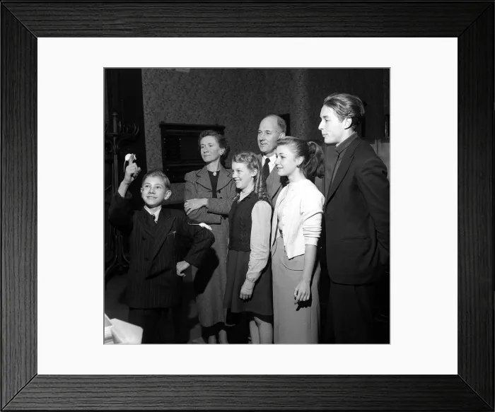 Framed Print : TV Progs The Appleyard Family October 1952 Pat Wilson as Margaret Appleyard in Framed Print : TV Progs The Appleyard Family October 1952 Pat Wilson as Margaret Appleyard in