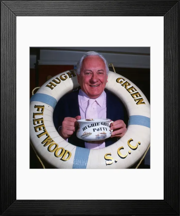 Framed Print : Hughie Green TV presenter Framed Print : Hughie Green TV presenter