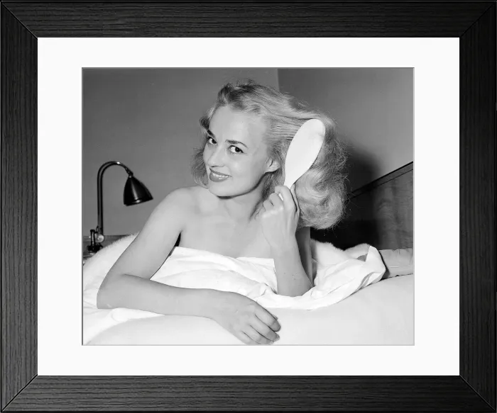 Framed Print : Jeanne Moreau Actress July 1956 A©Mirrorpix L Framed Print : Jeanne Moreau Actress July 1956 A©Mirrorpix L