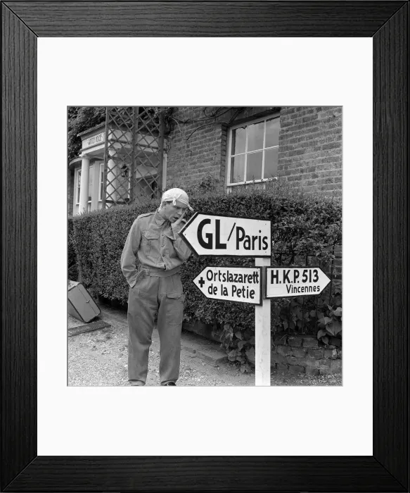 Framed Print : Actor and comedian Norman Wisdom during the Making of the film The Square Peg