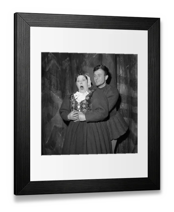 Framed Print : Romeo and Juliet'October 1960 Peggy Mount as the Nurse