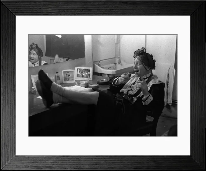 Framed Print : Norman Wisdom comedy actor as Charlies Aunt Feb 1958 A©Mirrorpix