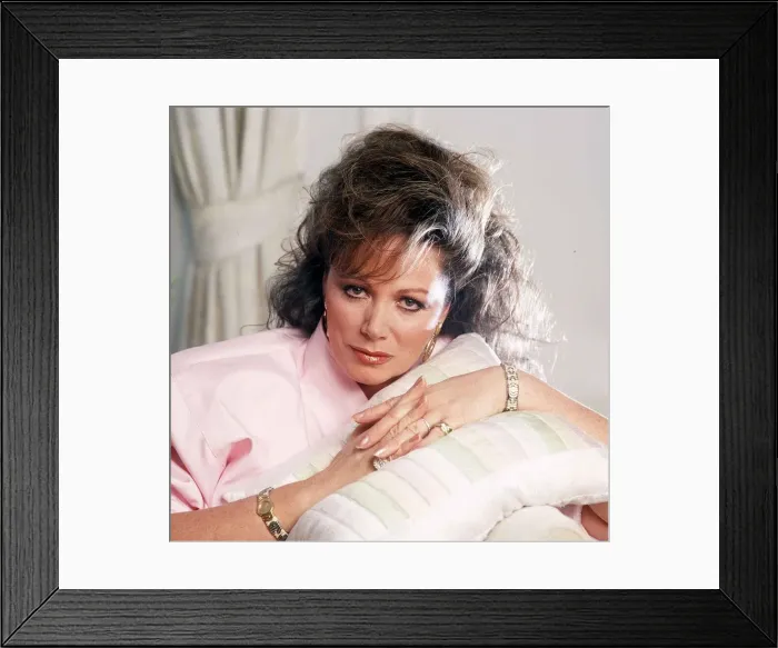 Framed Print : Jackie Collins Writer / Actress - May 1988 Dbase MSI Framed Print : Jackie Collins Writer / Actress - May 1988 Dbase MSI