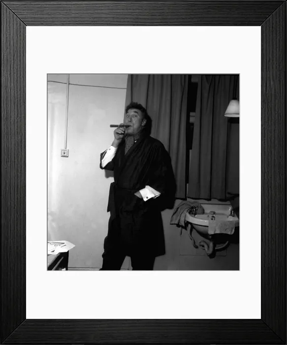 Framed Print : Frankie Howerd actor