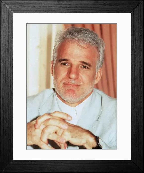 Framed Print : Steve Martin American comedy actor 1991 Framed Print : Steve Martin American comedy actor 1991