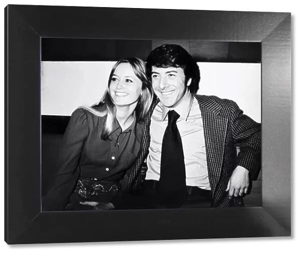Susan George actress and Dustin Hoffman actor 1971