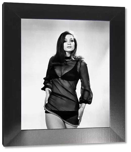 Actress Valerie Leon 1971