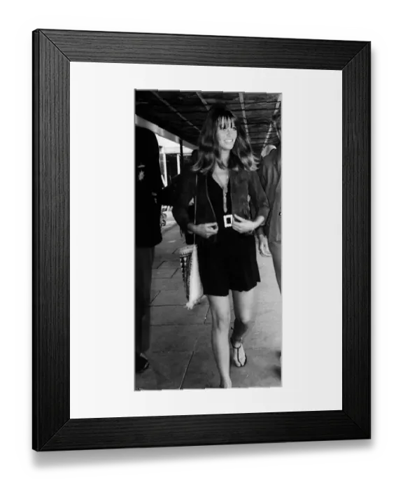 Framed Print : Julie Christie British actress 1968