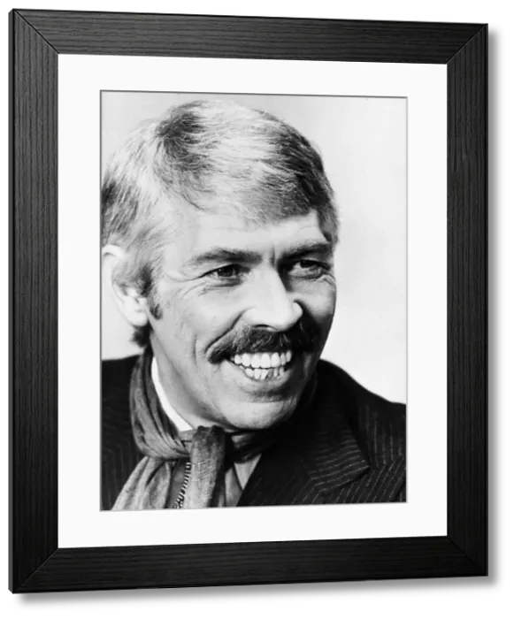 Framed Print : James Coburn American actor Circa 1973
