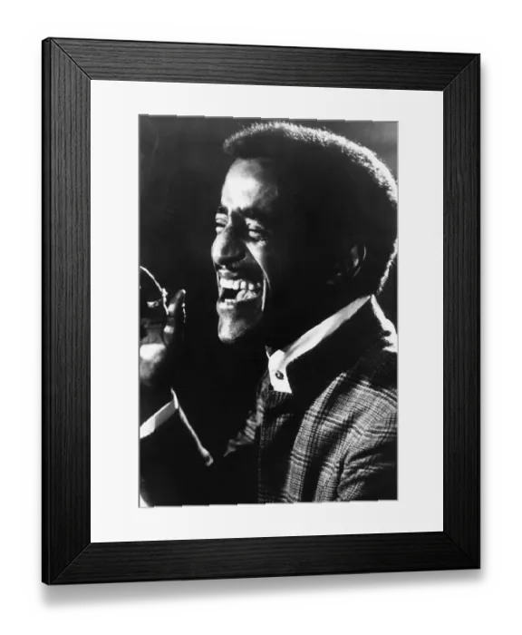 Framed Print : Sammy Davis Jnr American singer actor on stage 1971 Framed Print : Sammy Davis Jnr American singer actor on stage 1971