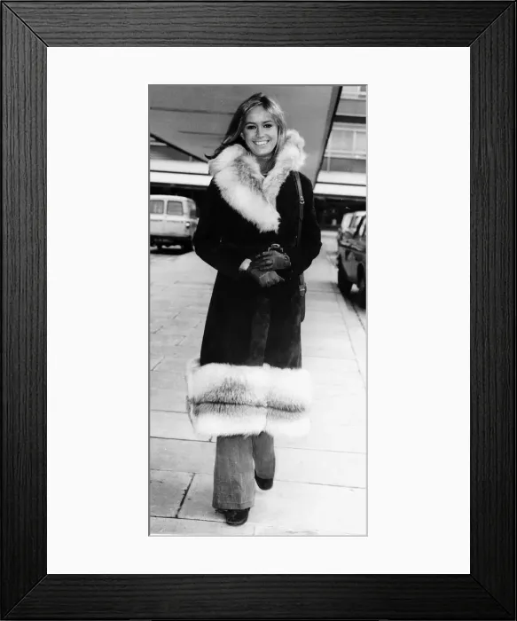 Framed Print : Susan George British actress 1972 Framed Print : Susan George British actress 1972