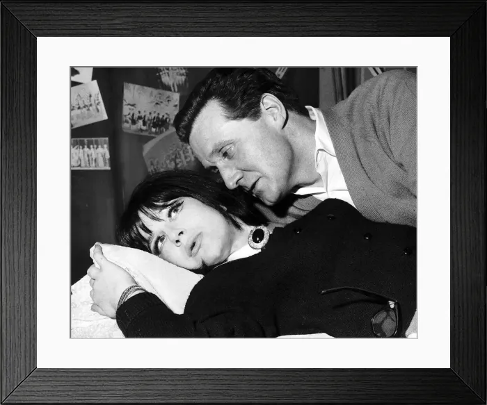 Framed Print : Fenella Fielding Actress Stars with Patrick Macnee in a new play called Framed Print : Fenella Fielding Actress Stars with Patrick Macnee in a new play called