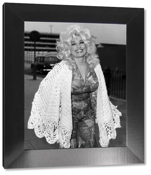 Dolly Parton American country singer and actress 1976
