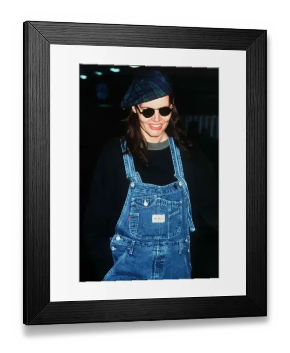 Framed Print : Geena Davis American actress 1994 Framed Print : Geena Davis American actress 1994