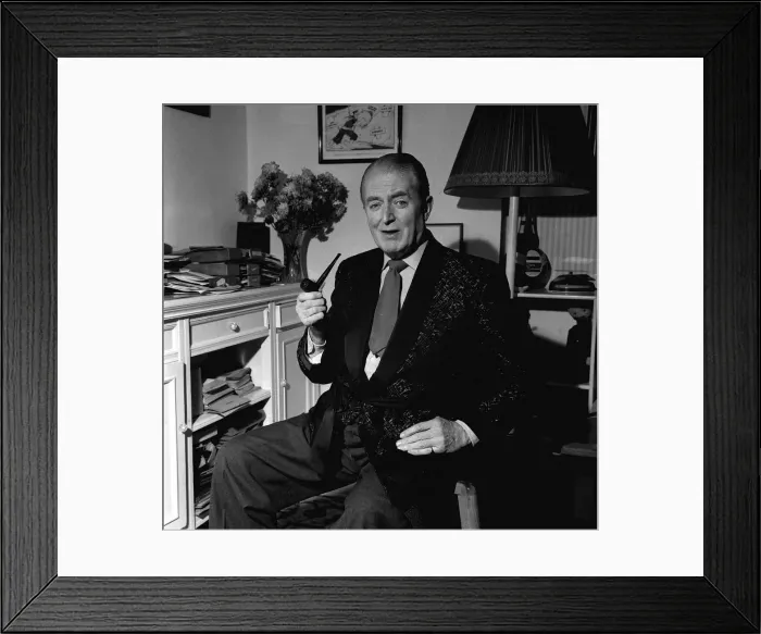 Framed Print : Jack Warner actor December 1963 Framed Print : Jack Warner actor December 1963