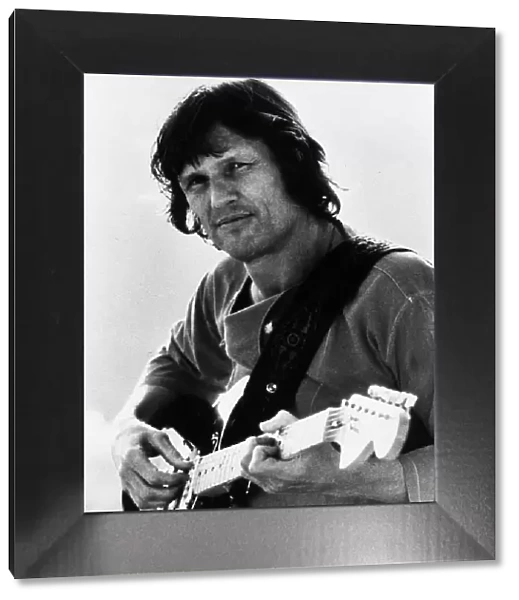 Kris Kristofferson country singer and actor Circa 1978