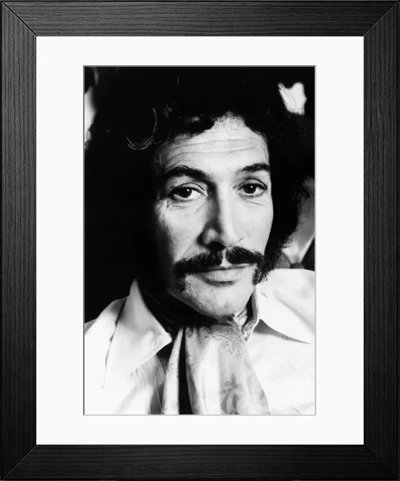 Framed Print : Peter Wyngarde actor Circa 1972 Framed Print : Peter Wyngarde actor Circa 1972