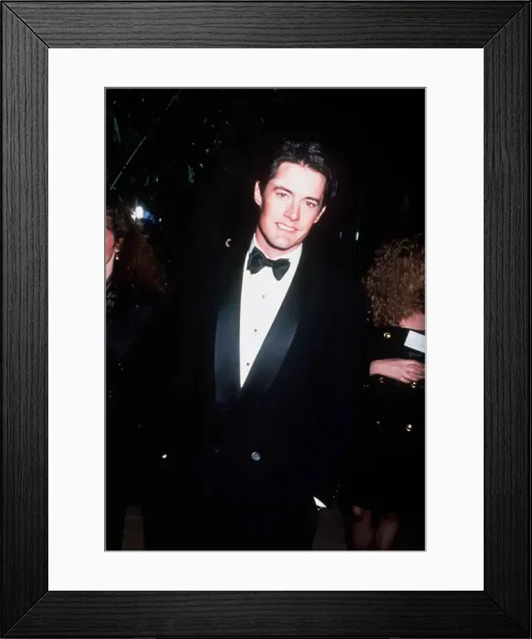Framed Print : Kyle Maclachlan actor 1992 Framed Print : Kyle Maclachlan actor 1992
