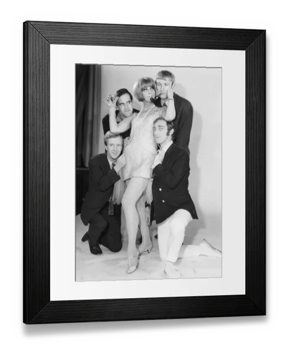 Framed Print : John Cleese Comedy Actor with Tim Brooke Taylor - Ami MacDonald - Graham Chapman Framed Print : John Cleese Comedy Actor with Tim Brooke Taylor - Ami MacDonald - Graham Chapman