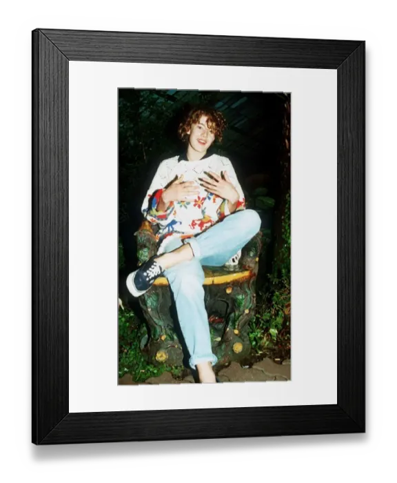 Framed Print : Emily Lloyd British actress 1990