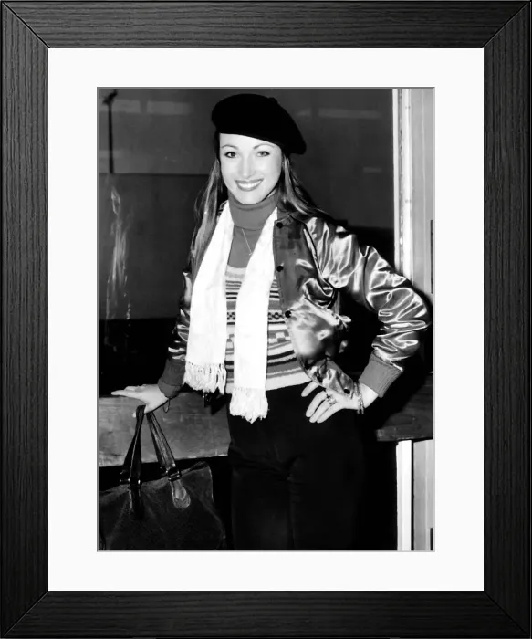Framed Print : Jane Seymour British actress 1978 Framed Print : Jane Seymour British actress 1978