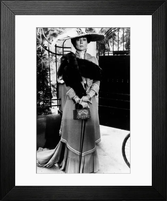 Framed Print : Actress Diana Rigg in a scene from the film A Little Night Music 1976 Framed Print : Actress Diana Rigg in a scene from the film A Little Night Music 1976