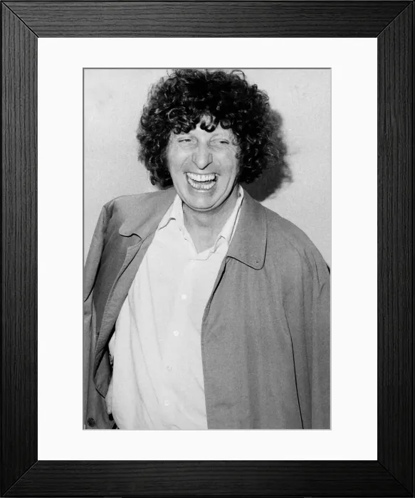 Framed Print : Tom Baker British actor 1978 Framed Print : Tom Baker British actor 1978