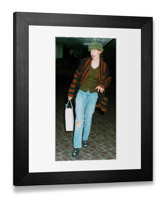 Framed Print : Emily Lloyd British actress 1993
