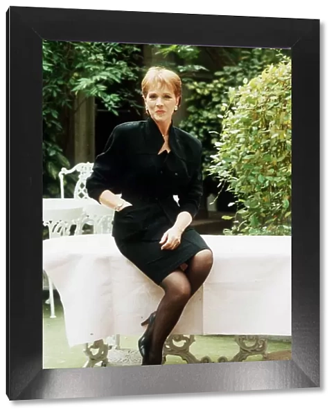 Julie Andrews actress, October 1989, who will receive the tribute award from The British