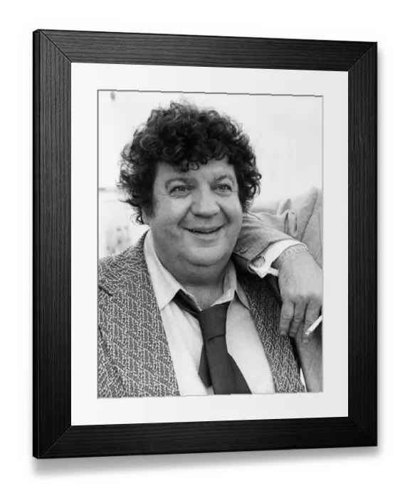 Framed Print : George Savalas Greek actor Circa 1974