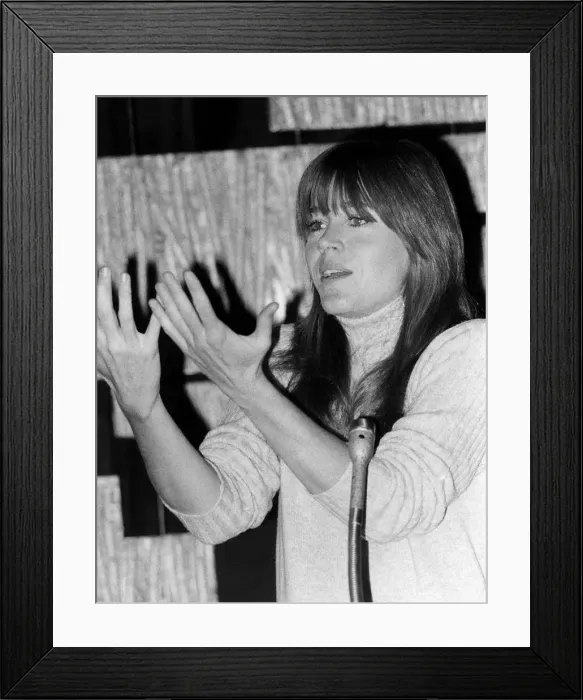 Framed Print : Jane Fonda American actress 1974 Framed Print : Jane Fonda American actress 1974