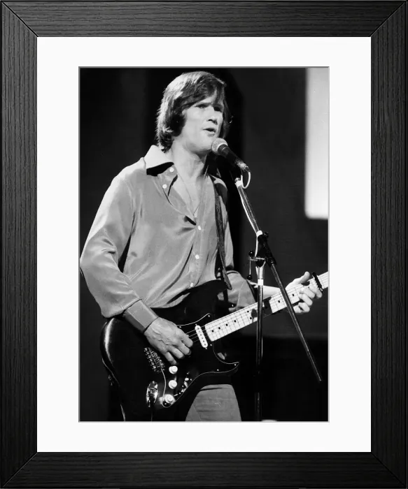 Framed Print : Kris Kristofferson country singer and actor on stage Circa 1978 Framed Print : Kris Kristofferson country singer and actor on stage Circa 1978