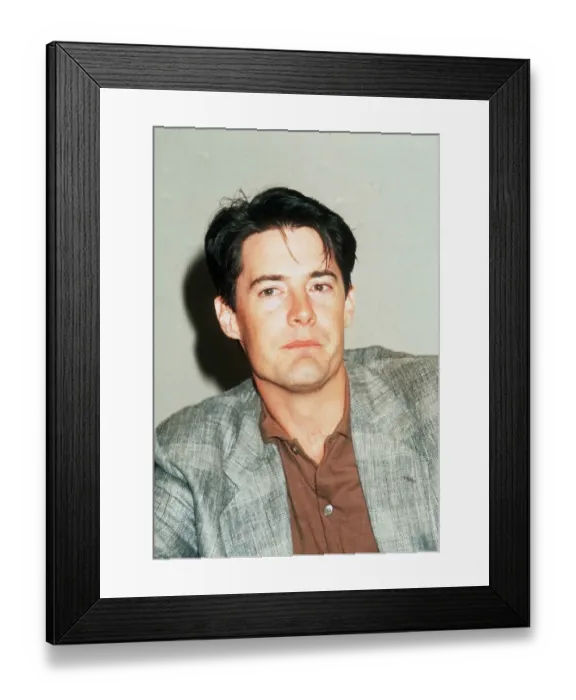 Framed Print : Kyle Maclachlan actor 1991