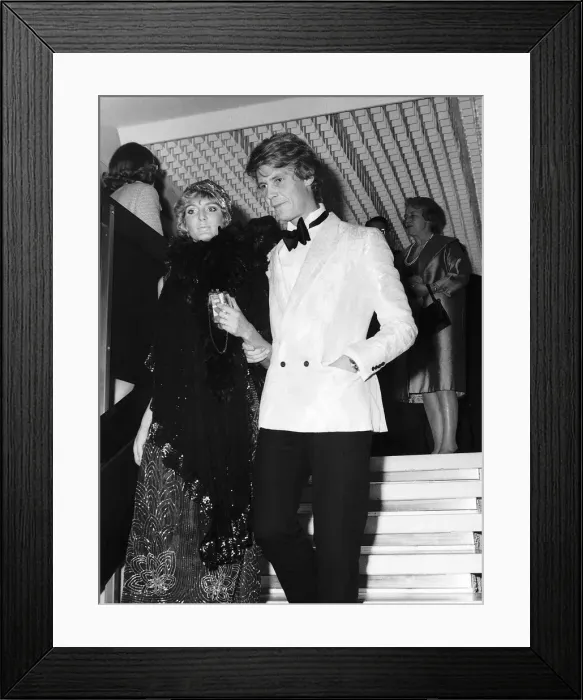 Framed Print : James Fox Actor at the Movie Premier of Thoroughly Modern Millie