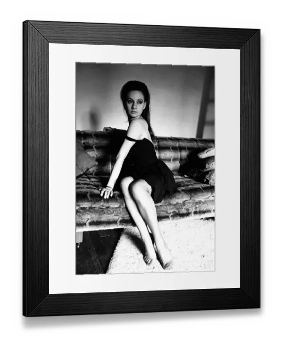 Framed Print : Francesca Annis actress 1965