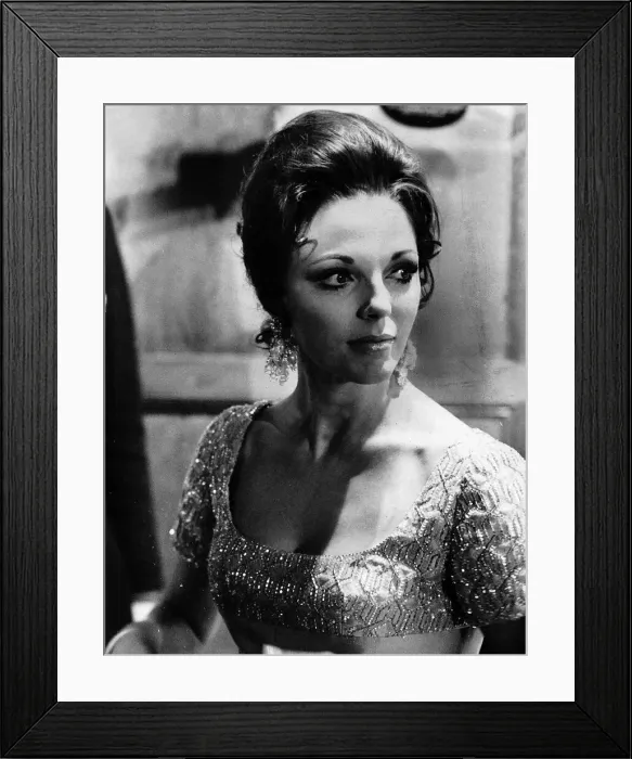 Framed Print : Joan Collins the actress in the film The Executioner. May 1983 Framed Print : Joan Collins the actress in the film The Executioner. May 1983