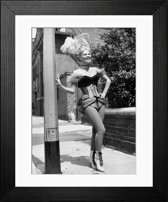 Framed Print : Julie Christie British actress 1964 Framed Print : Julie Christie British actress 1964