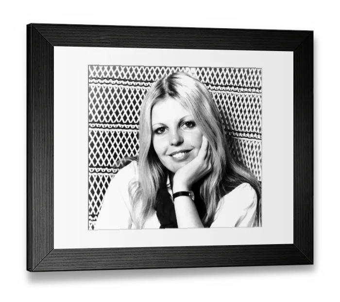 Framed Print : Sally Thomsett actress stars in Man About the House, July 1981 Framed Print : Sally Thomsett actress stars in Man About the House, July 1981