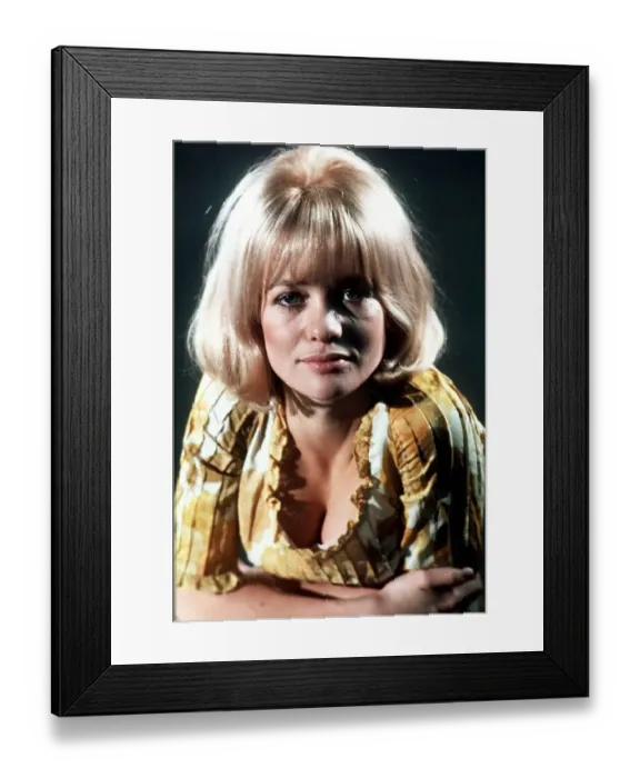 Framed Print : Judy Geeson actress 1968 Framed Print : Judy Geeson actress 1968