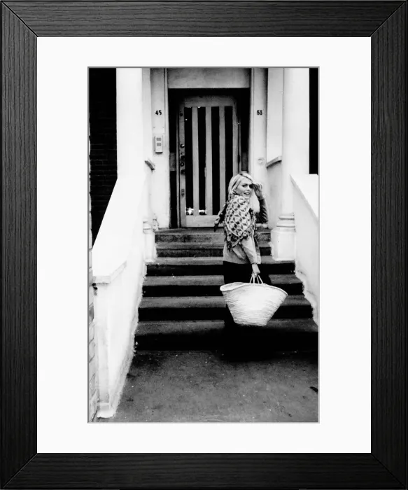 Framed Print : Actress Patsy Kensit, February 1989 Framed Print : Actress Patsy Kensit, February 1989