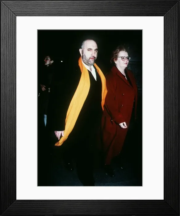 Framed Print : Alexei Sayle British comedian and actor in Paris 1995