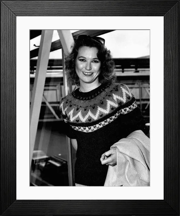 Framed Print : Tania Tucker American singer and actress. May 1981 Framed Print : Tania Tucker American singer and actress. May 1981