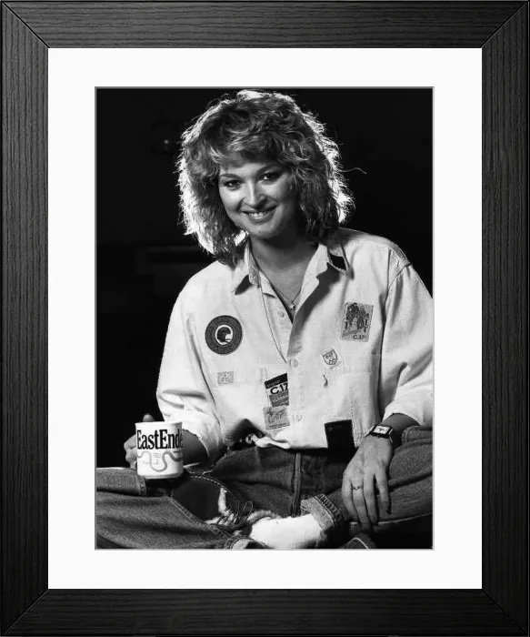 : Gillian Taylforth actress in the BBC TV soap Eastenders. January 1988 : Gillian Taylforth actress in the BBC TV soap Eastenders. January 1988