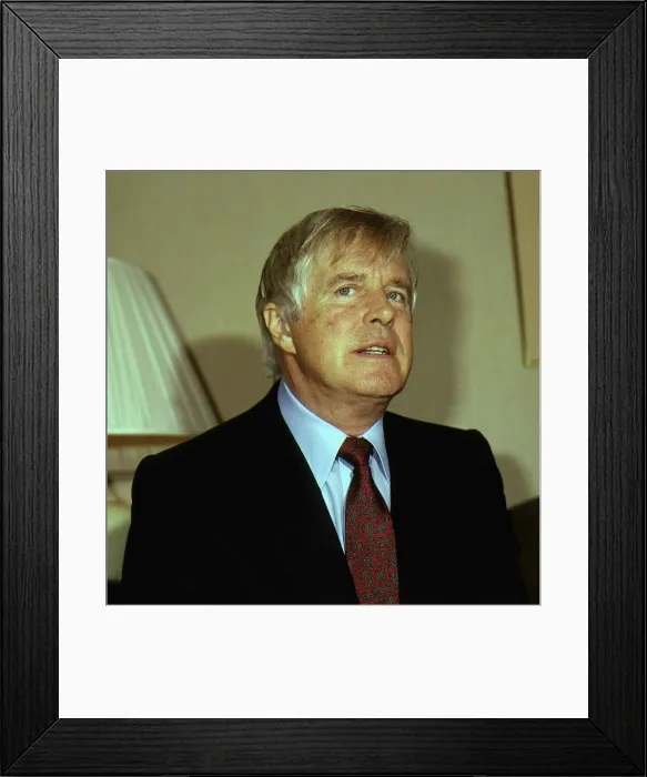 Framed Print : George Peppard Actor - March 1987 dbase msi Framed Print : George Peppard Actor - March 1987 dbase msi