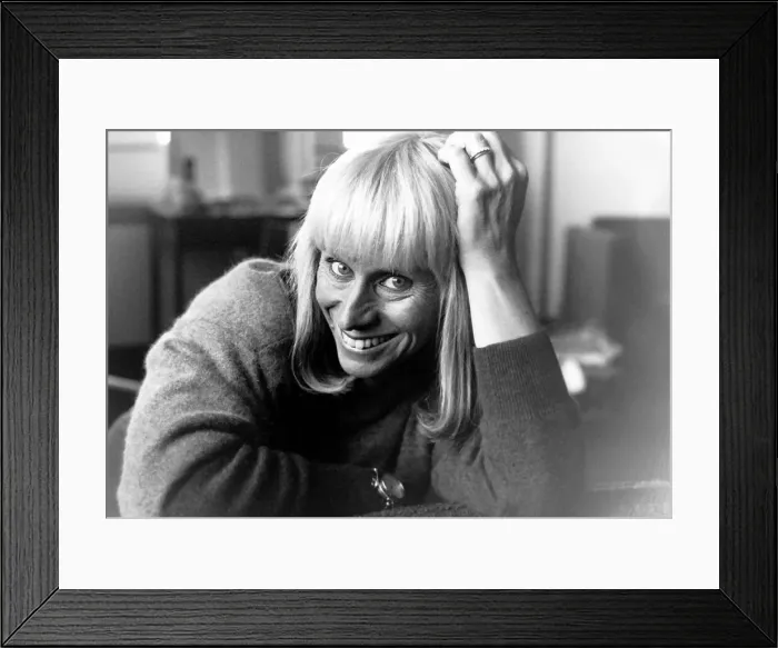 Framed Print : Rita Tushingham actress, March 1989 Framed Print : Rita Tushingham actress, March 1989