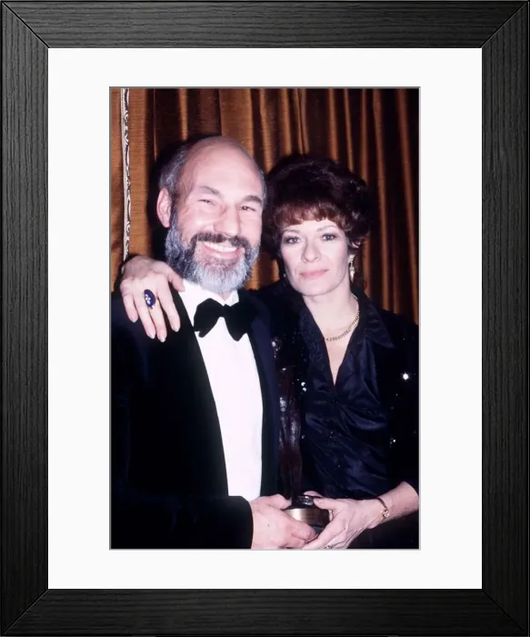 Framed Print : Patrick Stewart - December 1979 Framed Print : Patrick Stewart - December 1979